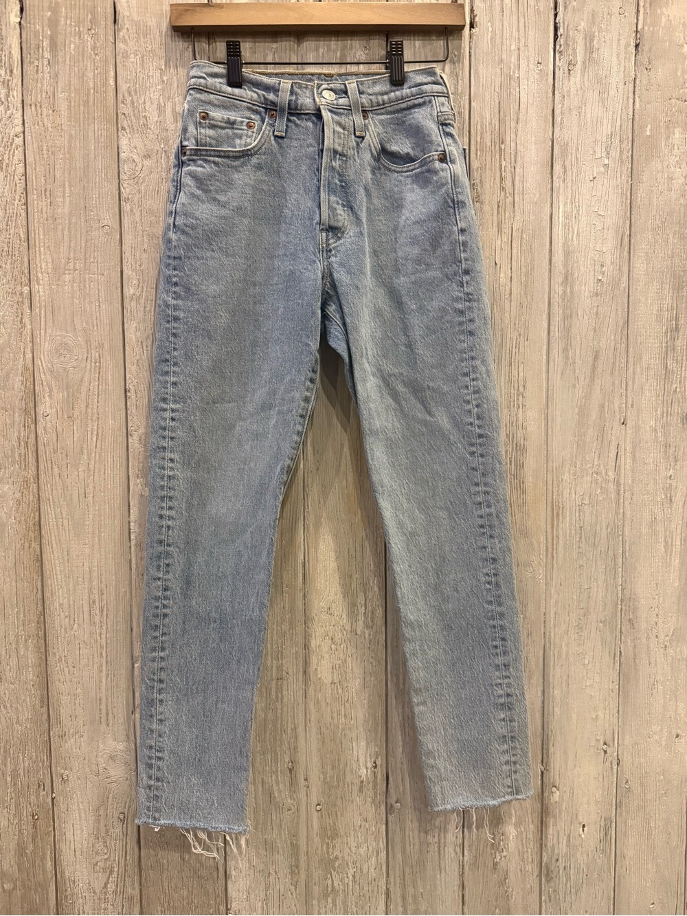 Levi's 501 Skinny Light Blue Jeans